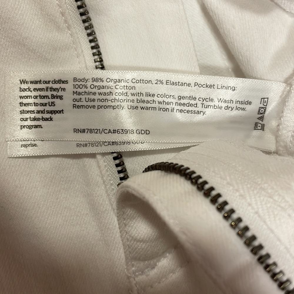 Eileen Fisher White Women's Pants - Picture 9 of 13